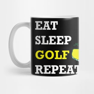 eat sleep golf Mug